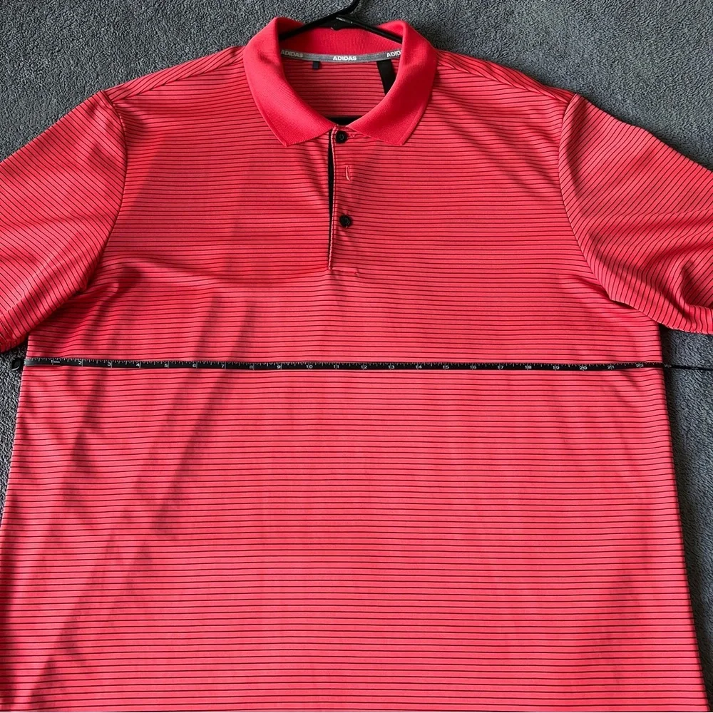 🔥Adidas Men's Red Polo Shirt - Picture 3 of 6